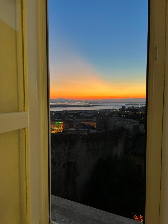 Antica Dimora La Madonnina, Residenza Storica Con Vista Incantevole A Cagliari Apartment Exterior foto
